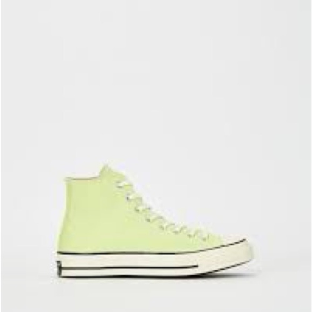 Converse High-Top Sneakers in Light Green